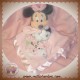 DISNEY SOS DOUDOU MINNIE MOUCHOIR ROSE SATINEE LITTLE GARDEN